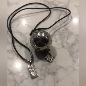 Dior oblique “Disco Ball” necklace